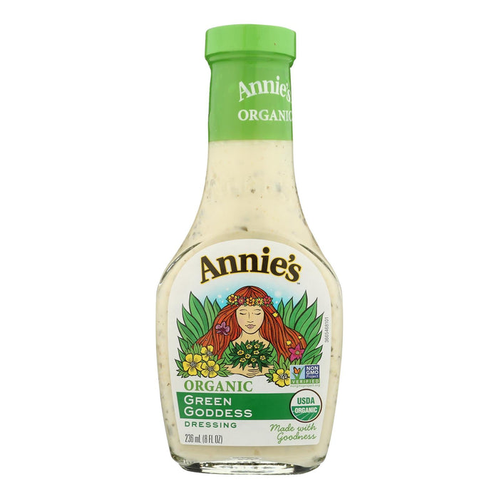 Annie's Naturals Organic Dressing Green Goddess - Case Of 6 - 8 Fl Oz. Biskets Pantry 