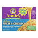 Annies Homegrown Rice Pasta Dinner - Creamy Deluxe - Rice Pasta And Extra Cheesy Cheddar Sauce - Gluten Free - 11 Oz - Case Of 12 Biskets Pantry 