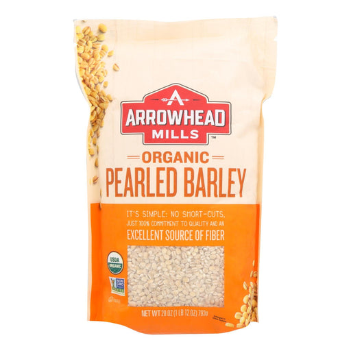 Arrowhead Mills - Organic Barley - Pearled - Case Of 6 - 28 Oz. Biskets Pantry 