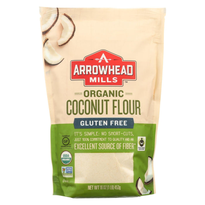 Arrowhead Mills - Organic Coconut Flour - Case Of 6 - 16 Oz. Biskets Pantry 