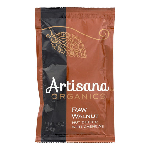 Artisana Organic Raw Walnut Butter - Squeeze Packs - 1.06 Oz - Case Of 10 Biskets Pantry 