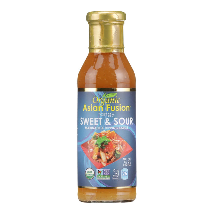 Asian Fusion Sauce - Sweet And Sour - Case Of 6 - 15 Fl Oz. Biskets Pantry 