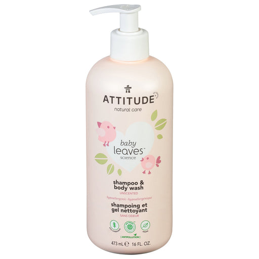 Attitude - Baby Wash 2in1 Frag Free - 1 Each 1-16 Oz Biskets Pantry 