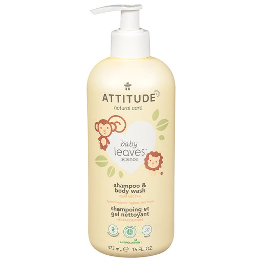 Attitude - Baby Wash 2in1pear Nctr - 1 Each 1-16 Oz Biskets Pantry 