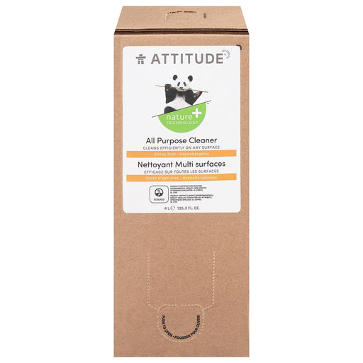Attitude - Cleaner Ap Citrus Zest - 1 Each 1-135.3 Oz Biskets Pantry 
