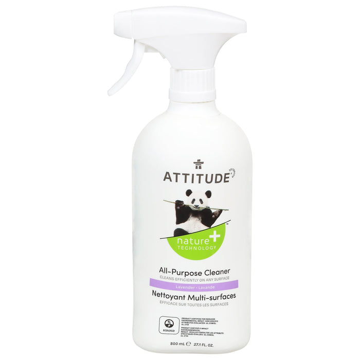 Attitude - Cleaner Ap Lavender - 1 Each 1-27.1 Oz Biskets Pantry 