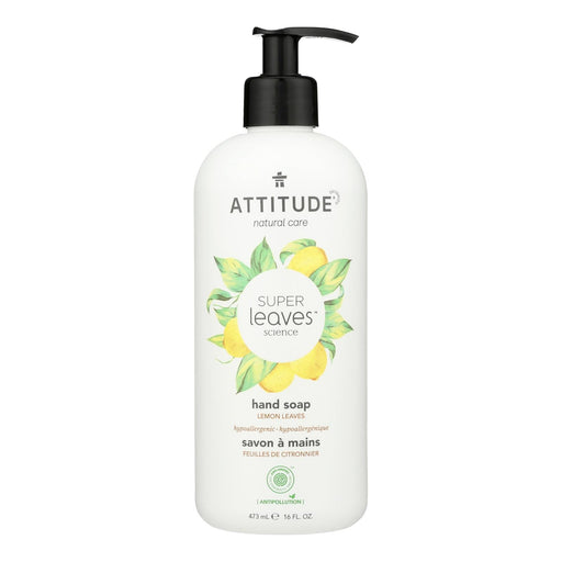 Attitude - Hand Soap Lemon Leaves - 1 Each-16 Oz Biskets Pantry 