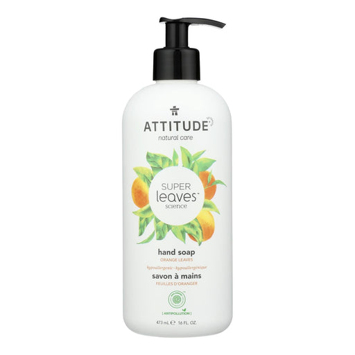 Attitude - Hand Soap Orange Leaves - 1 Each-16 Oz Biskets Pantry 