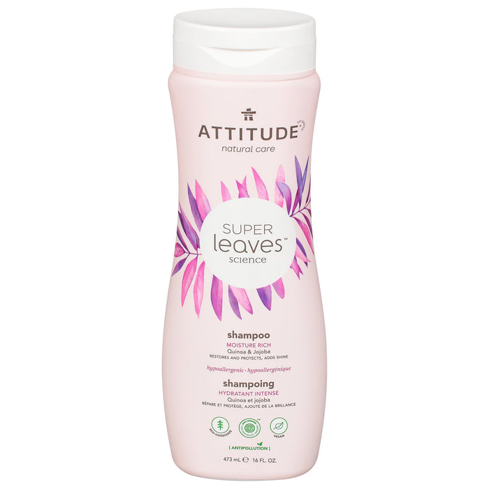 Attitude - Shampoo Moisture Rich - 1 Each 1-16 Oz Biskets Pantry 