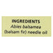 Aura Cacia - 100% Pure Essential Oil - Balsam Fir Needle - Elevating - .5 Fl Oz Biskets Pantry 