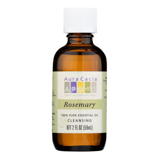 Aura Cacia - 100% Pure Essential Oil Rosemary Cleansing - 2 Oz Biskets Pantry 