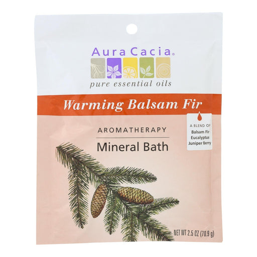 Aura Cacia - Aromatherapy Mineral Bath Soothing Heat - 2.5 Oz - Case Of 6 Biskets Pantry 