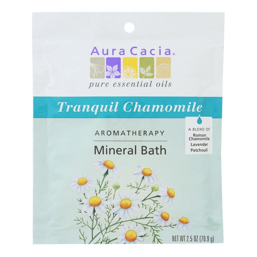 Aura Cacia - Aromatherapy Mineral Bath Tranquility - 2.5 Oz - Case Of 6 Biskets Pantry 