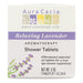 Aura Cacia - Aromatherapy Shower Tablets Relaxing Lavender - 3 Tablets Biskets Pantry 