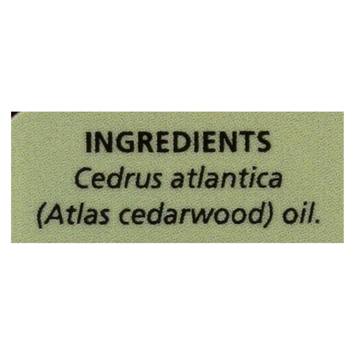 Aura Cacia - Essential Oil - Atlas Cedar Wood - 0.5 Fl Oz. Biskets Pantry 