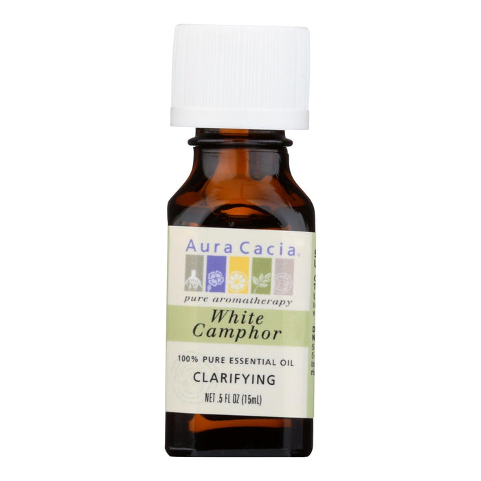 Aura Cacia - Essential Oil Camphor - 0.5 Fl Oz. Biskets Pantry 