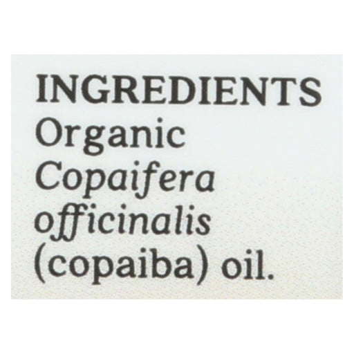 Aura Cacia - Essential Oil - Copaiba - Case Of 1 - .25 Fl Oz. Biskets Pantry 