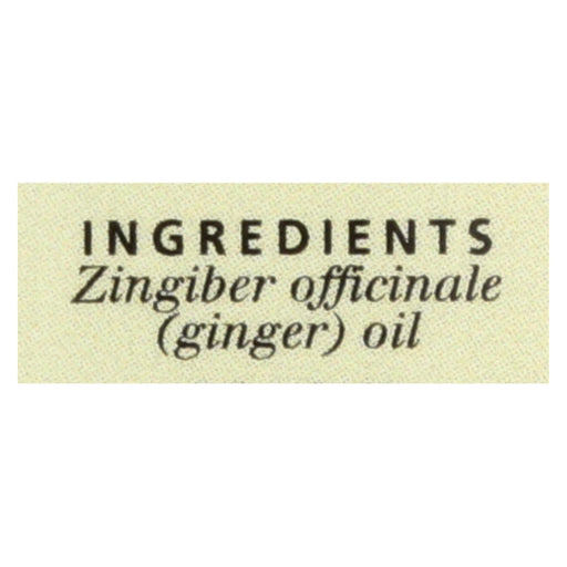 Aura Cacia - Essential Oil Ginger - 0.5 Fl Oz Biskets Pantry 
