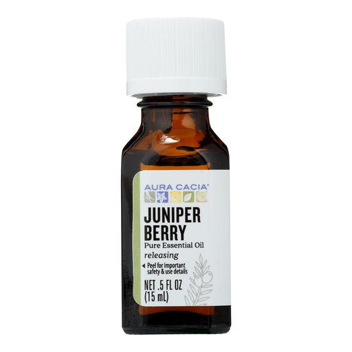 Aura Cacia - Essential Oil Juniper Berry - 0.5 Fl Oz Biskets Pantry 