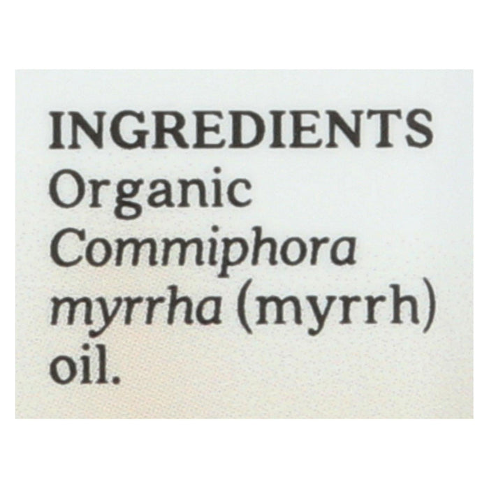 Aura Cacia - Essential Oil - Myrrh - Case Of 1 - .25 Fl Oz. Biskets Pantry 