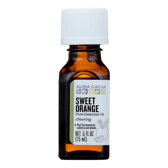 Aura Cacia - Essential Oil Sweet Orange - 0.5 Fl Oz Biskets Pantry 
