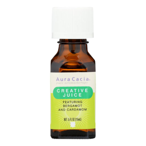 Aura Cacia - Essential Solutions Oil Creative Juice - 0.5 Fl Oz Biskets Pantry 