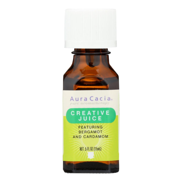 Aura Cacia - Essential Solutions Oil Creative Juice - 0.5 Fl Oz Biskets Pantry 