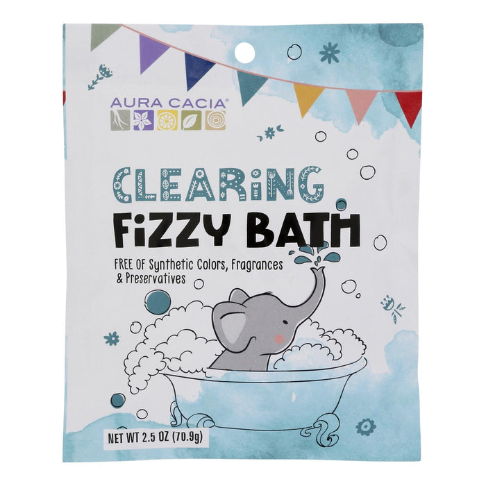 Aura Cacia - Fizzy Bath Kids Clearing - Case Of 6-2.5 Oz Biskets Pantry 