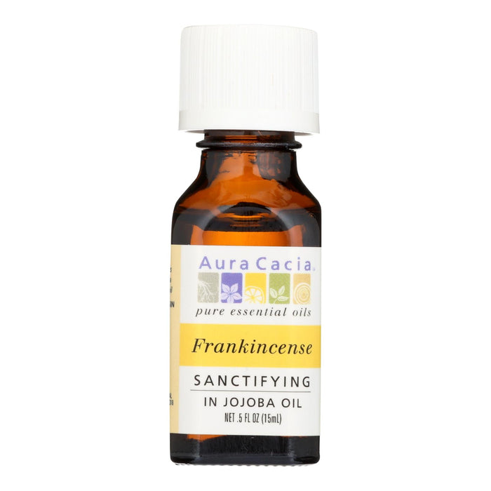 Aura Cacia - Frankincense In Jojoba Oil - .5 Oz Biskets Pantry 