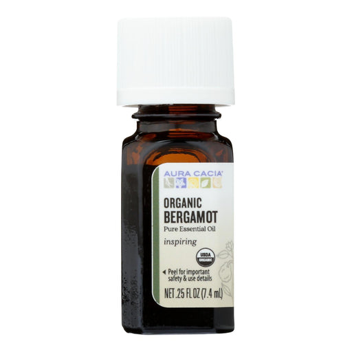 Aura Cacia - Organic Bergamot - .25 Oz Biskets Pantry 