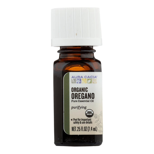 Aura Cacia - Organic Oregano - .25 Oz Biskets Pantry 