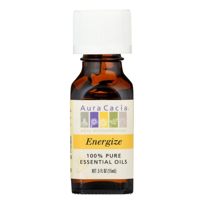 Aura Cacia - Pure Essential Oil Energize - 0.5 Fl Oz Biskets Pantry 