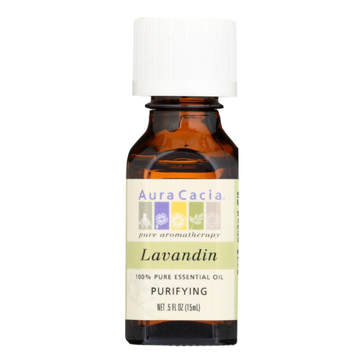 Aura Cacia - Pure Essential Oil Lavandin - 0.5 Fl Oz Biskets Pantry 