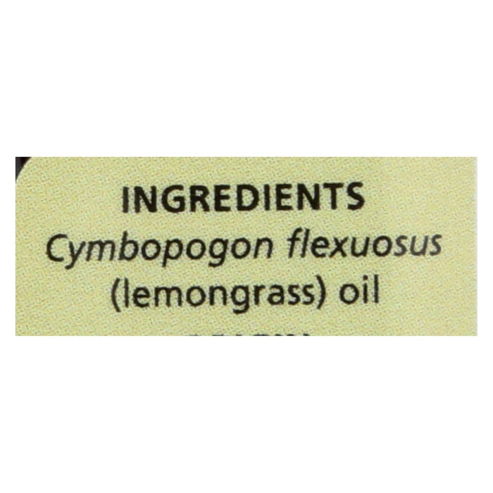 Aura Cacia - Pure Essential Oil Lemongrass - 0.5 Fl Oz Biskets Pantry 