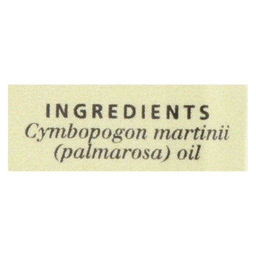 Aura Cacia - Pure Essential Oil Palmarosa - 0.5 Fl Oz Biskets Pantry 