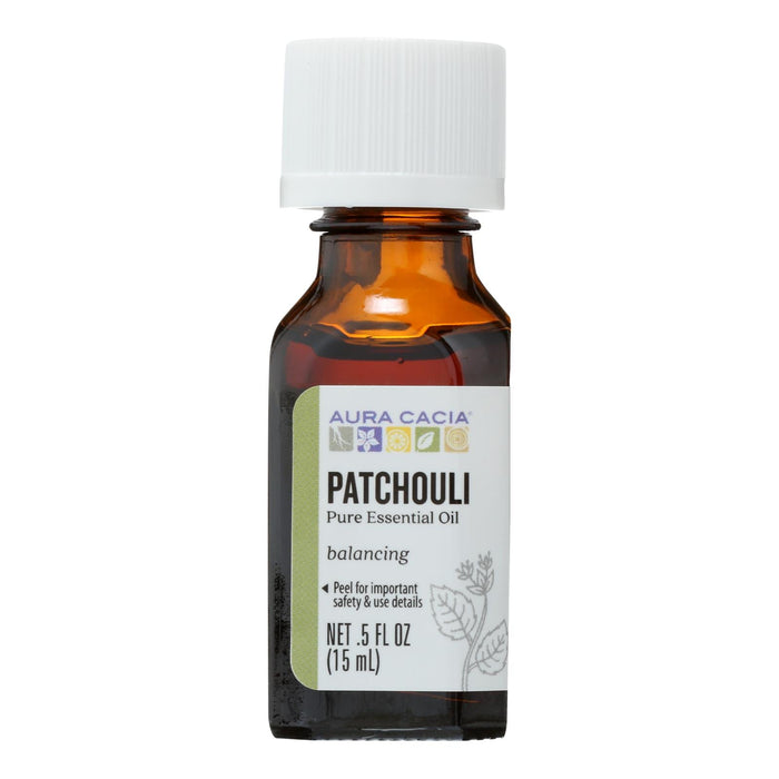Aura Cacia - Pure Essential Oil Patchouli - 0.5 Fl Oz Biskets Pantry 