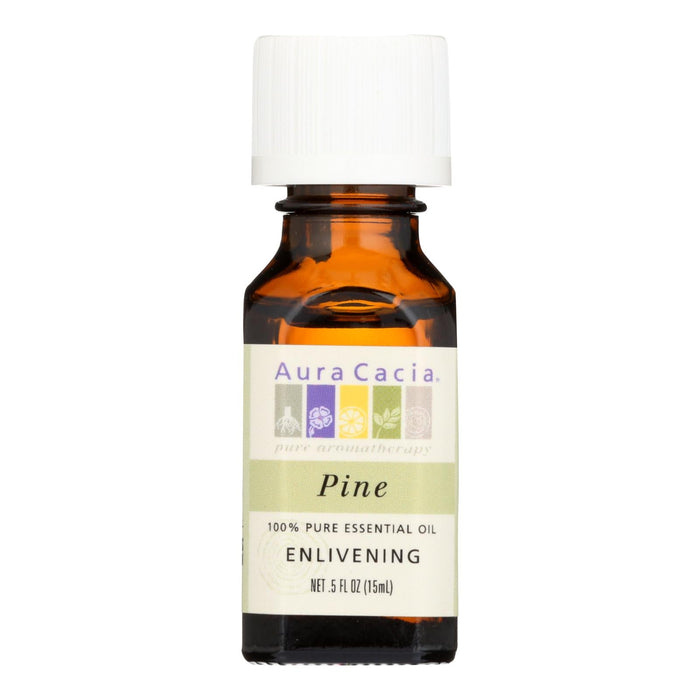 Aura Cacia - Pure Essential Oil Pine - 0.5 Fl Oz Biskets Pantry 