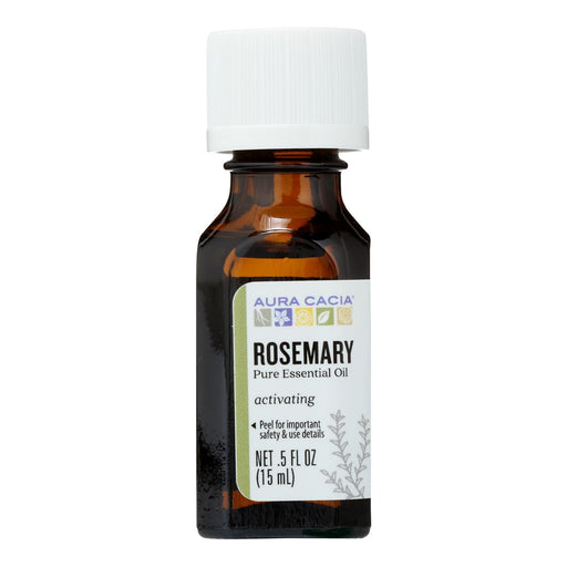 Aura Cacia - Pure Essential Oil Rosemary - 0.5 Fl Oz Biskets Pantry 
