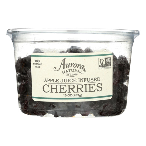 Aurora Natural Products - Apple Juice Infused Cherries - Case Of 12 - 10 Oz. Biskets Pantry 