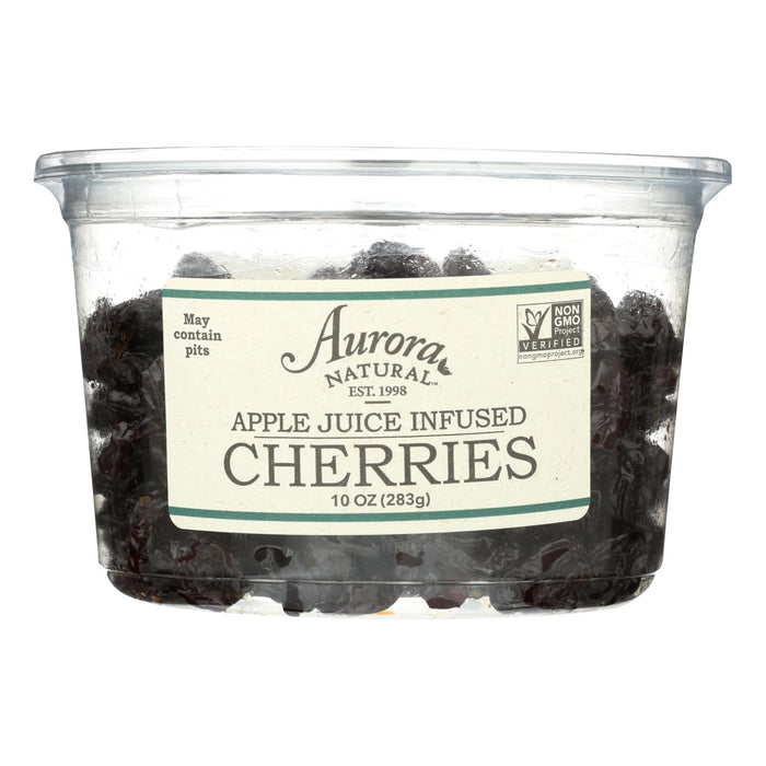 Aurora Natural Products - Apple Juice Infused Cherries - Case Of 12 - 10 Oz. Biskets Pantry 