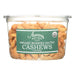 Aurora Natural Products - Organic Roasted Salted Cashews - Case Of 12 - 9 Oz. Biskets Pantry 