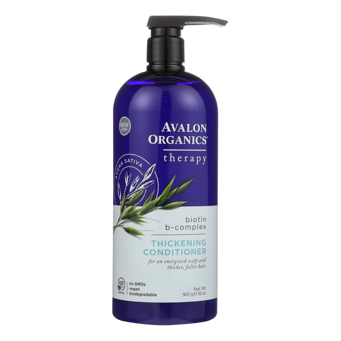 Avalon Conditioner - Organic Biotin-b Complex - 32 Oz Biskets Pantry 