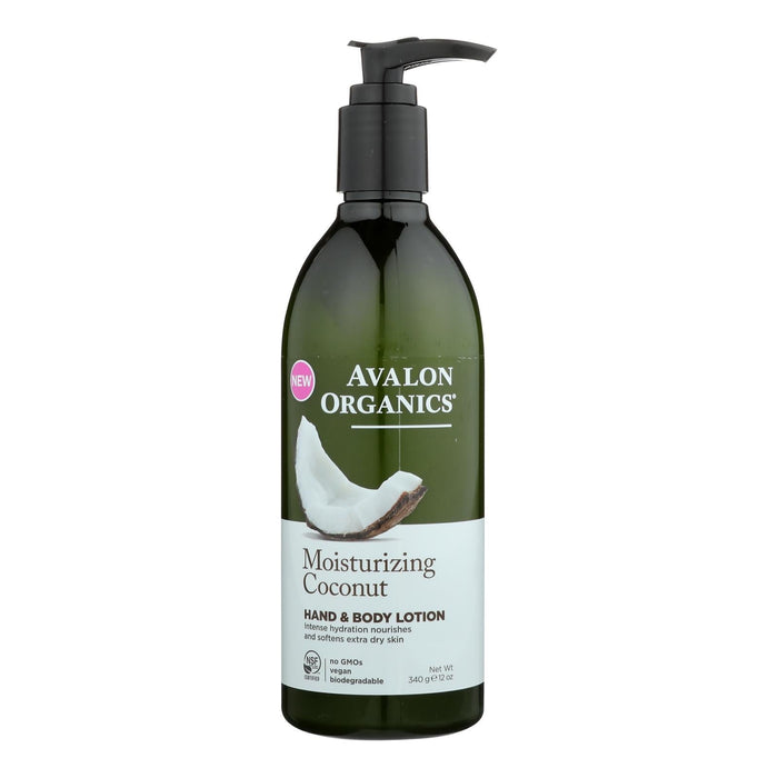 Avalon Hand & Body Lotion - Moisturizing Coconut - 12 Fl Oz Biskets Pantry 