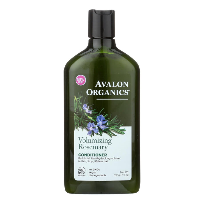 Avalon Organics Volumizing Conditioner With Wheat Protein And Babassu Oil Rosemary - 11 Fl Oz Biskets Pantry 