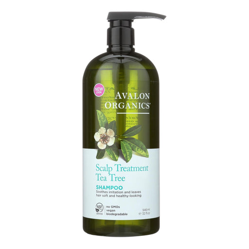 Avalon Shampoo - Organic Tea Tree - 32 Oz Biskets Pantry 