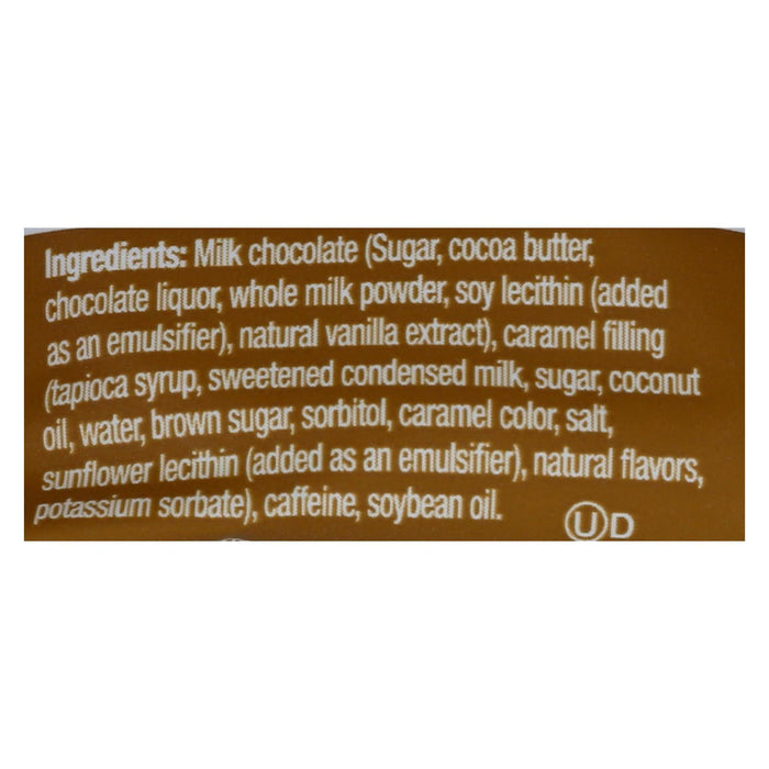Awake Chocolate - Bites Chocolate Caramel - Case Of 50-.58 Oz Biskets Pantry 