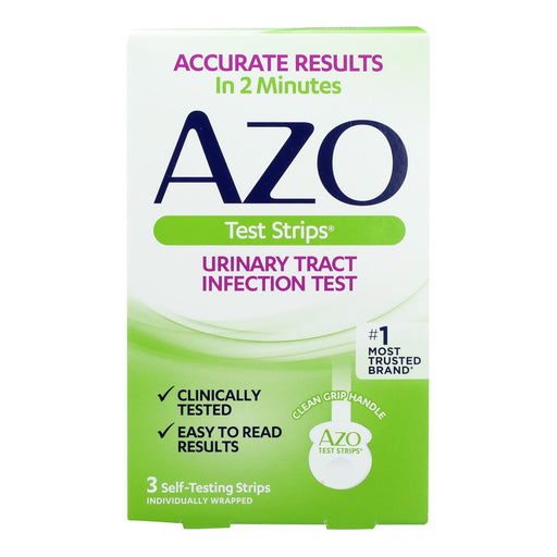 Azo Test Strips - 3 Test Strips Biskets Pantry 