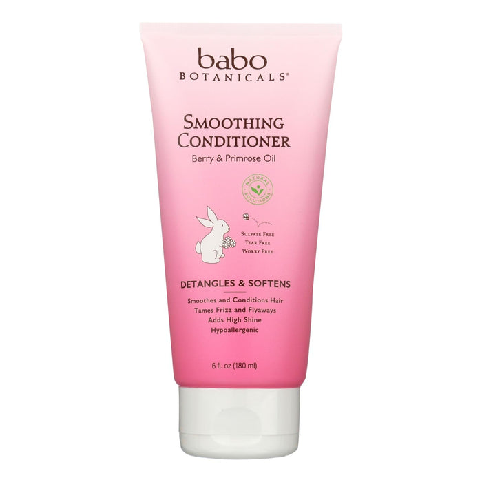 Babo Botanicals - Detangling Conditioner - Instantly Smooth Berry Primrose - 6 Oz Biskets Pantry 