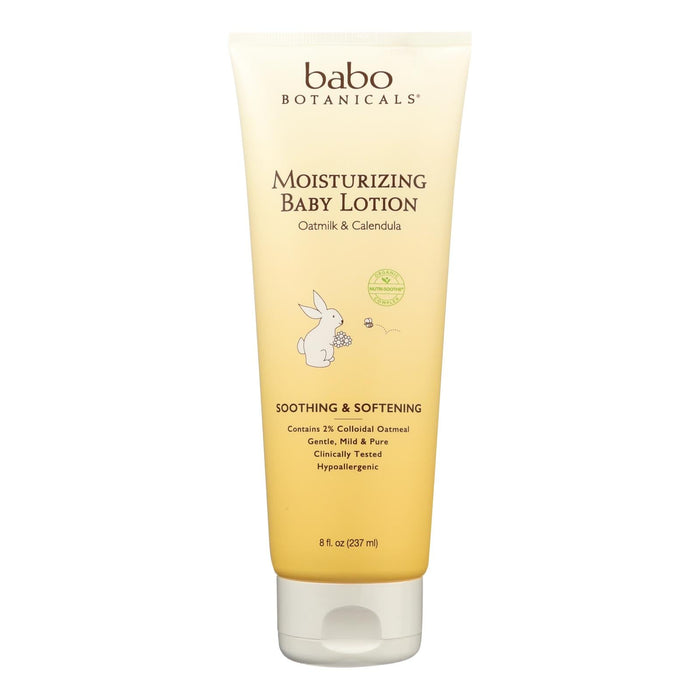 Babo Botanicals - Oatmilk Calendula Moisturizing Baby Lotion - 8 Fl Oz Biskets Pantry 