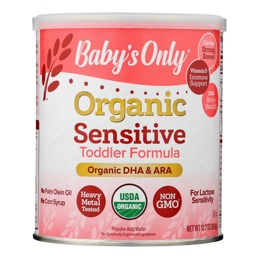 Babys Only Organic Toddler Formula - Organic - Lactorelief - Lactose Free - 12.7 Oz - Case Of 6 Biskets Pantry 